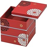 HAKOYA 15.0角三段重 赤 百華 44627