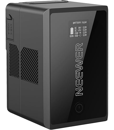 Amazon | SOONWELL 250Wh(17.2Ah/14.8V) Vマウントバッテリー 2本＋ V