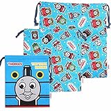 きかんしゃトーマスとなかまたち 巾着袋 きんちゃく 男の子 男児 コップ袋 給食袋 体操服袋 fo-thc-600a 3種SET