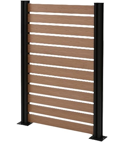 Amazon | Caroeas 目隠しフェンス ボーダーフェンス 屋外 フラワー