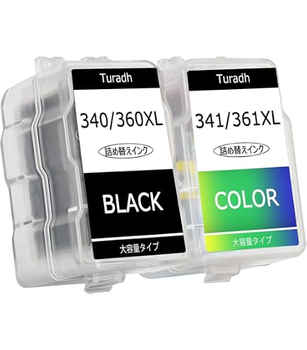 Amazon.co.jp: BC-360XL 2個+BC-361XL 1個セット 互換 詰め替えインク
