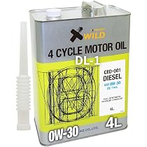 Amazon | AZ (エーゼット) エンジンオイル 4L 車用 0W-30 DL-1相当 DPF