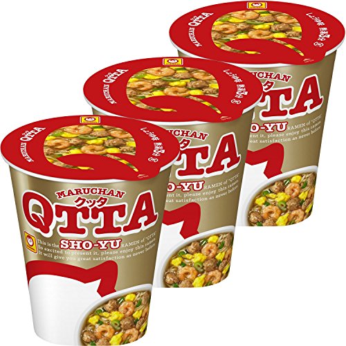 マルちゃん QTTA 醤油ラーメン 78g×3個 マルちゃん QTTA 醤油ラーメン 78g×3個
