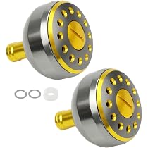 Amazon | [APAGAI]【2個セット】アルミラウンドノブ アルミ製