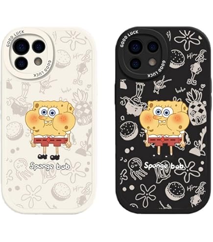CASSETiFY スポンジ・ボブ iPhone 15 ケース Amazon.co.jp: スポンジボブ iPhone 15ProMax 用 ケース 立体
