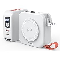 Amazon | Philips(フィリップス) 10000mAh MagSafe マグネット式