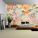 wall26 – 自己粘着壁紙大壁壁画シリーズ 100"x144" WMR-WP-X-CA59-100x24x6