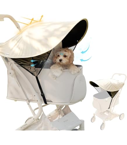 Amazon.co.jp: 【3D全面送風・暑さ対策セット】PETTENA ペットカート用