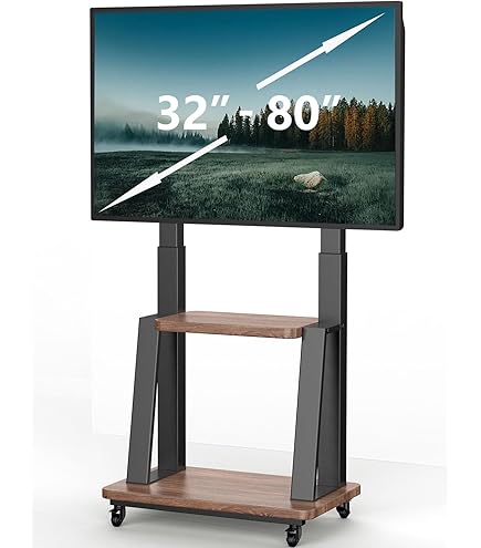 Amazon.co.jp: ORMGZIN テレビスタンドキャスター付き42-100インチ液晶