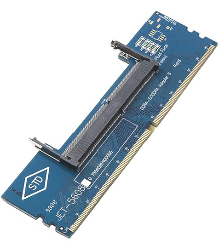 Amazon.co.jp: 変換名人 ノートPC用SODIMM変換アダプタ → DIMM DDR1