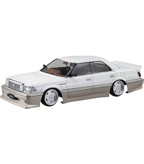 1/24 プラモデル車/ クラウン 14マジェスタ 1/24 GARSON UZS141 マジェスタ '91（トヨタ） - AOSHIMA SCALE