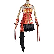 【ラ!】真姫　チャイナドレス編　覚醒後　フルセ　S　コスプレ衣装　E-9923★ 61UQt0yapOL._AC_UL210_SR210,