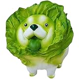 おやさい妖精シリーズ おやさい妖精さん 白菜犬 装飾品 キャベツ犬 癒し動物 座り姿勢 置物 可愛い犬 癒し動物 贈り物 公式グッズ ネット人気おもちゃ 贈り物 ギフト お祝い 飾り 誕生日 プレゼント