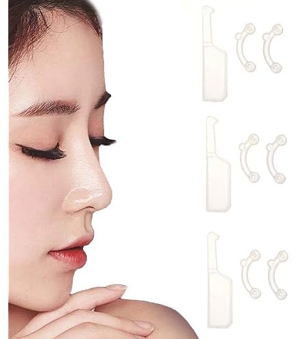 Amazon | ESJNNK 鼻クリップ 3D鼻プチ 3サイズセット 鼻高く ノーズ