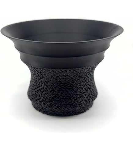 クアドラル』 3Dプリント鉢皿 作家鉢 植木鉢 アガベ 多肉植物