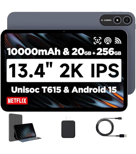 Amazon.co.jp: Androidタブレット13インチ、Android 15タブレット