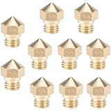 10個0.4mm押出機 ノズル押出機ノズル1.75mm Mk10 3Dプリンターアクセサリー用