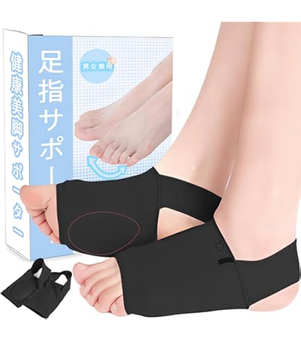 Amazon | & Ratia アンドラティア ロングサポーター（脚用2枚セット