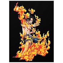 Amazon.co.jp: ワンピース エース 火拳 ONE PIECE クリスタル