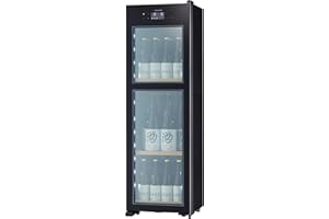 さくら製作所 ZERO CHILLED ワインセラー 日本酒セラー 20本収納 コンプレッサー式 2温度管理 0℃ OSK20-B (ブラック)
