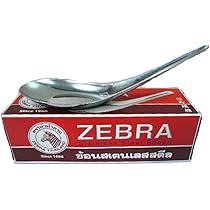 Amazon | ゼブラ ZEBRA スプーン＆フォーク 12セット タイ製 SUS タイ