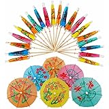 220個入 爪楊枝傘 傘ピック カクテルピック カクテル 傘 ミニパラソル ミニチュア 傘 パーティーストロー フルーツピック BAR レストラン イベント パーティーグッズ