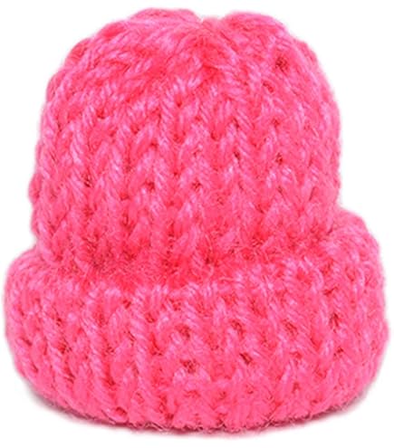 Amazon | ミニニット帽 [002-14.グリーン ] 帽子 ハンドメイド 人形