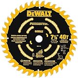 DEWALT DW7114PT DEWALT DW7114PT 40T Precision Trim Miter Saw Blade 7-1/4 [並行輸入品]