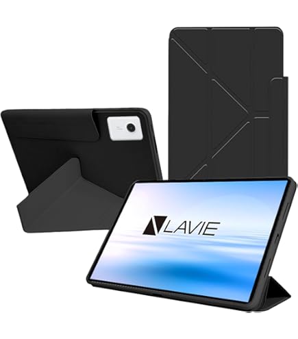 Tab LAVIE NEC T12 PC-AC ルナグレー タブレットカバー T12N(PC-T1275LAS)用 Tab LAVIE ➕純正カバー Androidタブレット本体