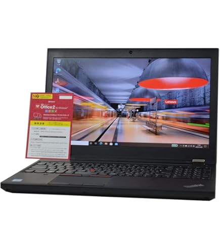 Amazon.co.jp: 【整備済み品】 ノートパソコン【Office搭載】 Lenovo 