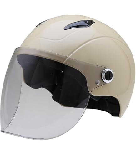 カミ　新品未使用！インナーシールド付ストリートハーフヘルメット Amazon | [アーク・ヒル] HUNTER・ARC インナ-シールド付