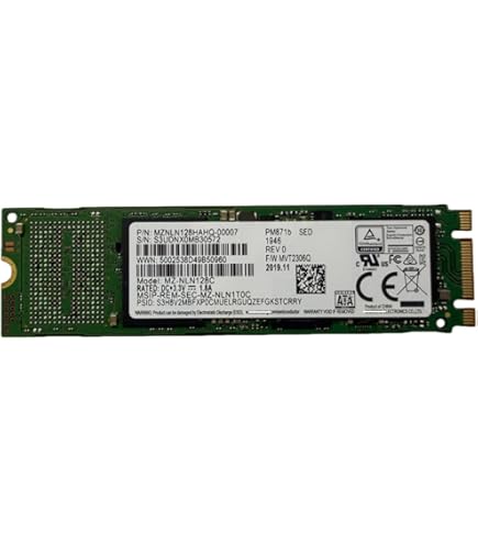 Amazon | FMS Samsung 128gb TLC Sata 6gbps M.2 2280 内蔵ソリッド