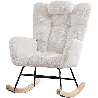 （値下げ交渉可）美品☆快適ロッキングチェア ロッキングチェア リラックスチェア 揺れる椅子 1人掛け 椅子