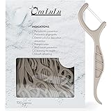 OraLuLu(オーラルル) [強化糸2連フロス] デンタルフロス 歯間ブラシ フロス 歯 2本糸 歯間ケア 100本