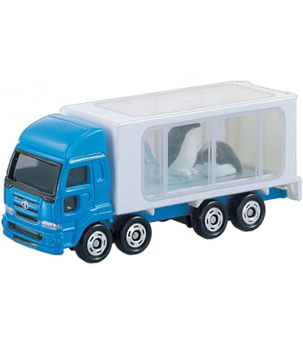 Amazon | トミカ No.47 動物運搬車(ペンギン) (ブリスター) | ミニカー