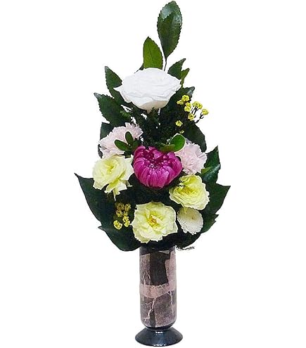 Amazon｜永咲花 プリザーブドフラワー 仏花 蘭 PSYH-02081 (1