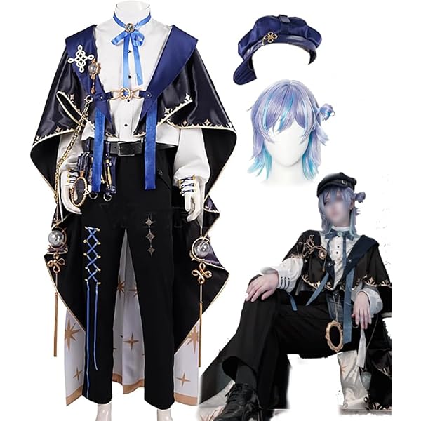 星導ショウ 鑑定士コスプレ衣装ウィッグ フルセット Amazon.co.jp: [楽コス] 星導ショウ 星導晶 コスプレ 衣装 鑑定士