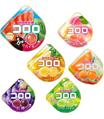 Amazon | コロロ cororo UHA味覚糖 グミ アソートギフトボックス 6個箱