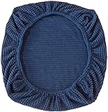 Pclife 椅子カバー 座面カバー ダイニングチェアカバー オフィス オフィス用 ストレッチ チェアシート 取り外し可能 洗濯可能 (ブルー)