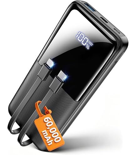 Amazon | モバイルバッテリー 大容量【62800mAh・パワフル】 5台同時