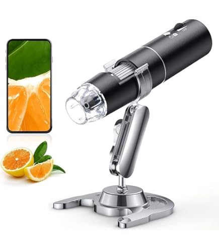 Amazon.co.jp: SKYBASIC Wifi デジタル 顕微鏡 2MP 50-1000倍 充電式