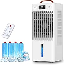 Amazon | 冷風扇 冷風機 冷風扇風機 強力冷風 8L大容量タンク
