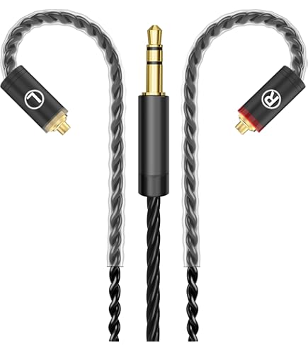 FiiO LC-3.5D 3.5mm High-Purity Monocrystalline Silver Litz MMCX