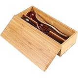 fieldlabo 竹製 箸箱 箸入れ カトラリーケース 蓋付き 業務用