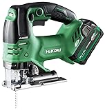 HiKOKI(ハイコーキ) 36V 充電式 ジグソー CJ36DA バッテリー１個・充電器・ケース付 オートモード ダイヤル式変速 CJ36DA(XPZ)