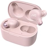 JVCケンウッド JVC HA-Z251T-P ワイヤレスイヤホン Bluetooth Ver5.3 ノイズキャンセリング 外音取込み機能 マイク付き 最大28時間再生 小型 軽量 防滴 IPX4 低遅延モード テレワーク ピンク