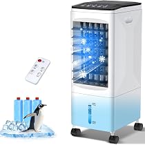 Amazon.co.jp: 冷風機 冷風扇【水冷式・上から給水】圧倒的パワフル