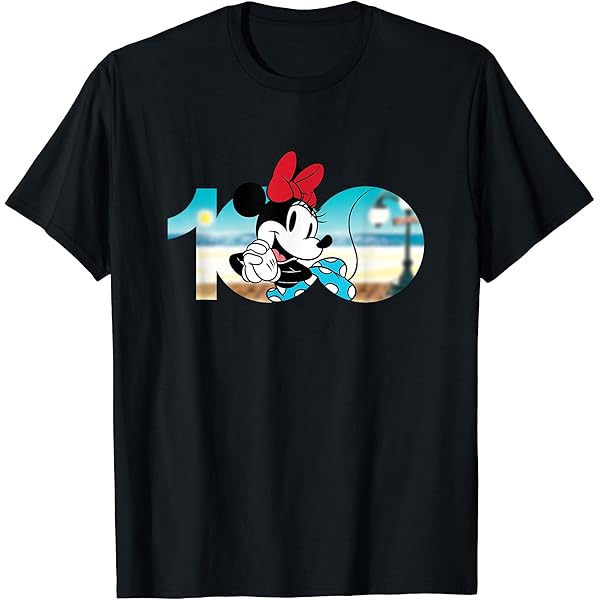パーリーゲイツ　メンズ MICKEY　ディズニー100周年シャツ Amazon | ディズニー 100周年記念 ミッキーマウス D100 ロゴ Tシャツ