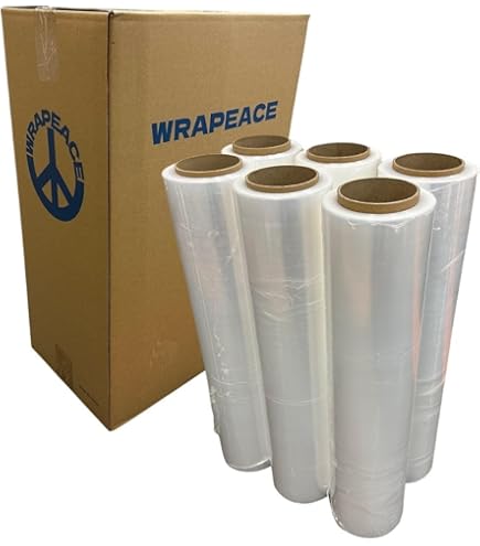 山口)下松市より　【未開封品】ホリアキ 梱包用 パレットラップ パレットフィルム #17 300mm×500m巻 6本入 ストレッチフィルム　BIZHJ19H Amazon.co.jp: ホリアキ ストレッチフィルム ラップイン パレット