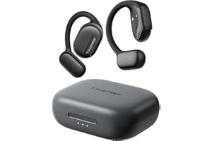 Truefree Open Ear Bluetooth 5.3 Headphones, Wireless Earbuds with Earhooks, ENC Noise-Cancellation, Immersive Stereo Sound by